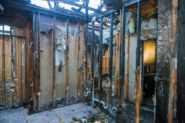 Professional Emergency Fire Cleanup technician working in Palermo, CA